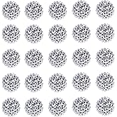 Carporay 16mm Rhinestone Beads for Pens, 25pcs Chunky Large Spacer Bead for DIY Pens Phone Chain Keychain Candy Sparkle Bling Ball Beads Bulk(Silver)