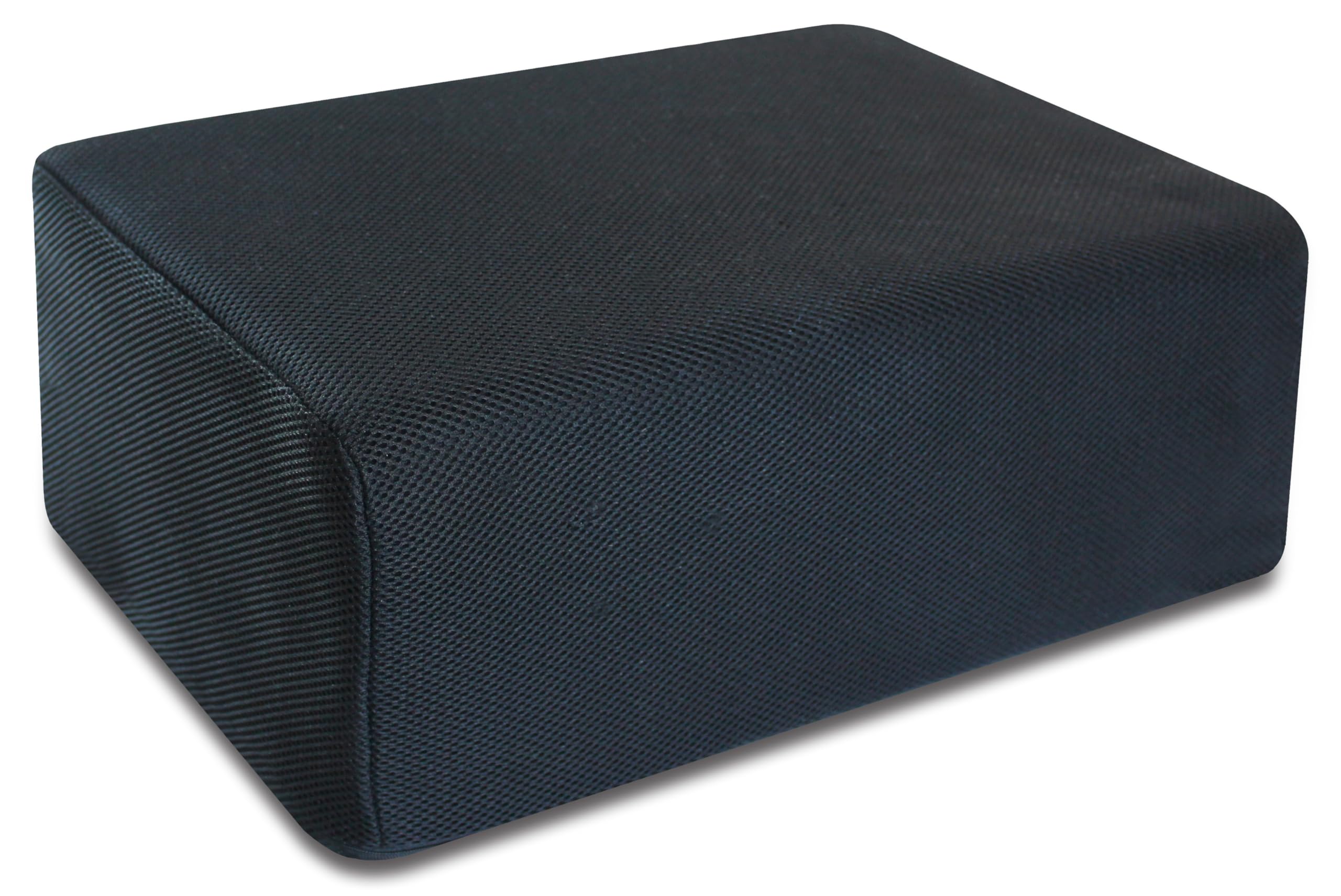 InteVision Extra Large 2-in-1 Footrest for Added Height - Premium Foam Cushion Works Great for Under Desk or bar - Will not Slide on Any Surface (17.5