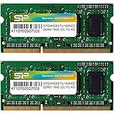 シリコンパワー ノートPC用メモリ DDR3 1600 PC3-12800 4GB×2枚 204Pin Mac 対応 永久保証 SP008GBSTU160N22