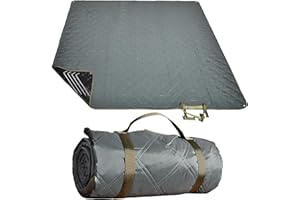 ALLBFENG Waterproof Picnic Blanket 80 * 80 in Portable with Carry Strap for Beach Mat or Family Outdoor Camping Party, Park Blanket for Grass Park, Hiking, Travel