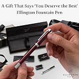 Ellington Pens Luxury Fountain Pen Set Smooth Nib Gift Box Ink Cartridges view 3