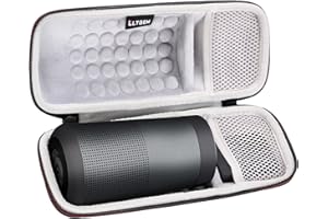 L LTGEM LTGEM EVA Hard Case for Bose SoundLink Revolve or Revolve (Series II) Bluetooth Speaker with Mesh Pocket-Black