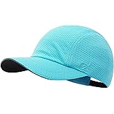 GADIEMKENSD Women's Race Day Running Cap Performance Mesh Hat - Excellent Ventilation, Lightweight, Reflective Safety