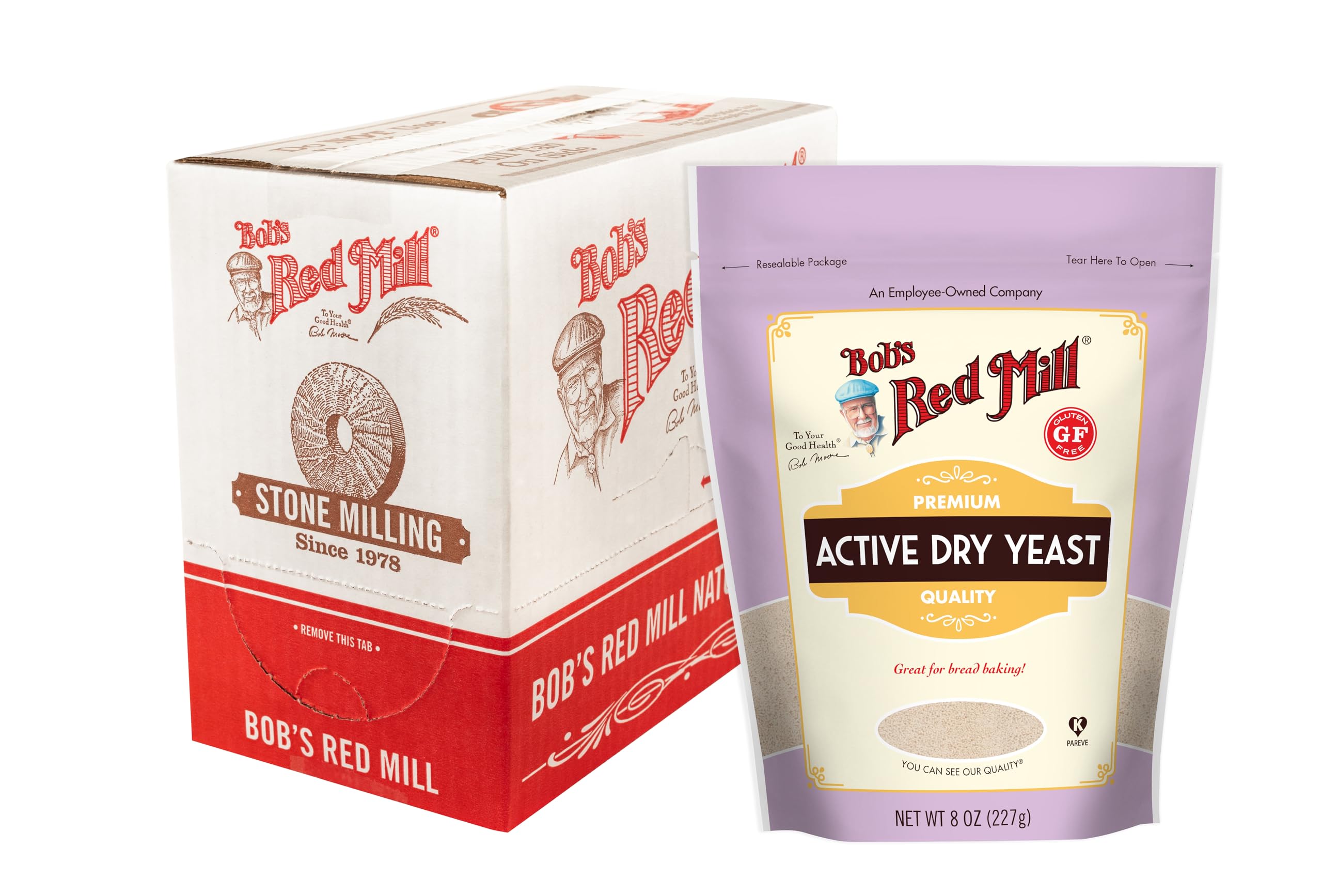 Bob's Red Mill Active Dry Yeast 5-8 oz Bags Image