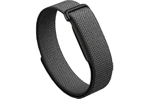 Google Fitbit Air - Screenless Activity Tracker with Fitness, Heart Rate, Sleep Tracking and More - Personalized AI-Powered Coaching - Compatible with iOS and Android - Obsidian