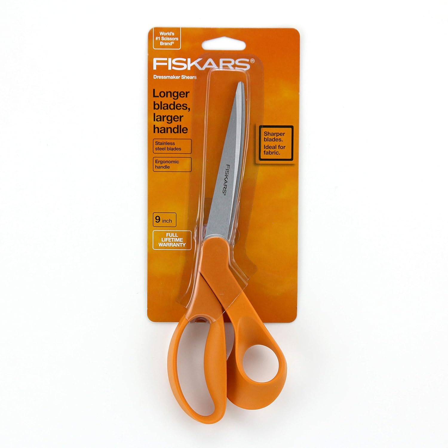 Fiskars Bent Dressmaker Scissors 9 1/2" Right Handed 9441 Amazon.co.uk