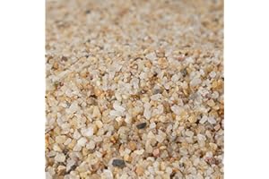 Mr. Fireglass Natural Silica Sand for Fire Pits, Fireplaces, Garden and Landscape Decoration, Fireproof Base Layer Fire Sand Gas Fire Pits Filler Under Lava Rock or Fire Glass (14-20 Mesh,10 Pounds)