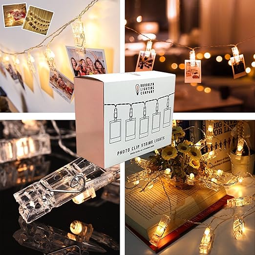 Amazon Com Brooklyn Lighting Company Clear Clothes Pin Led