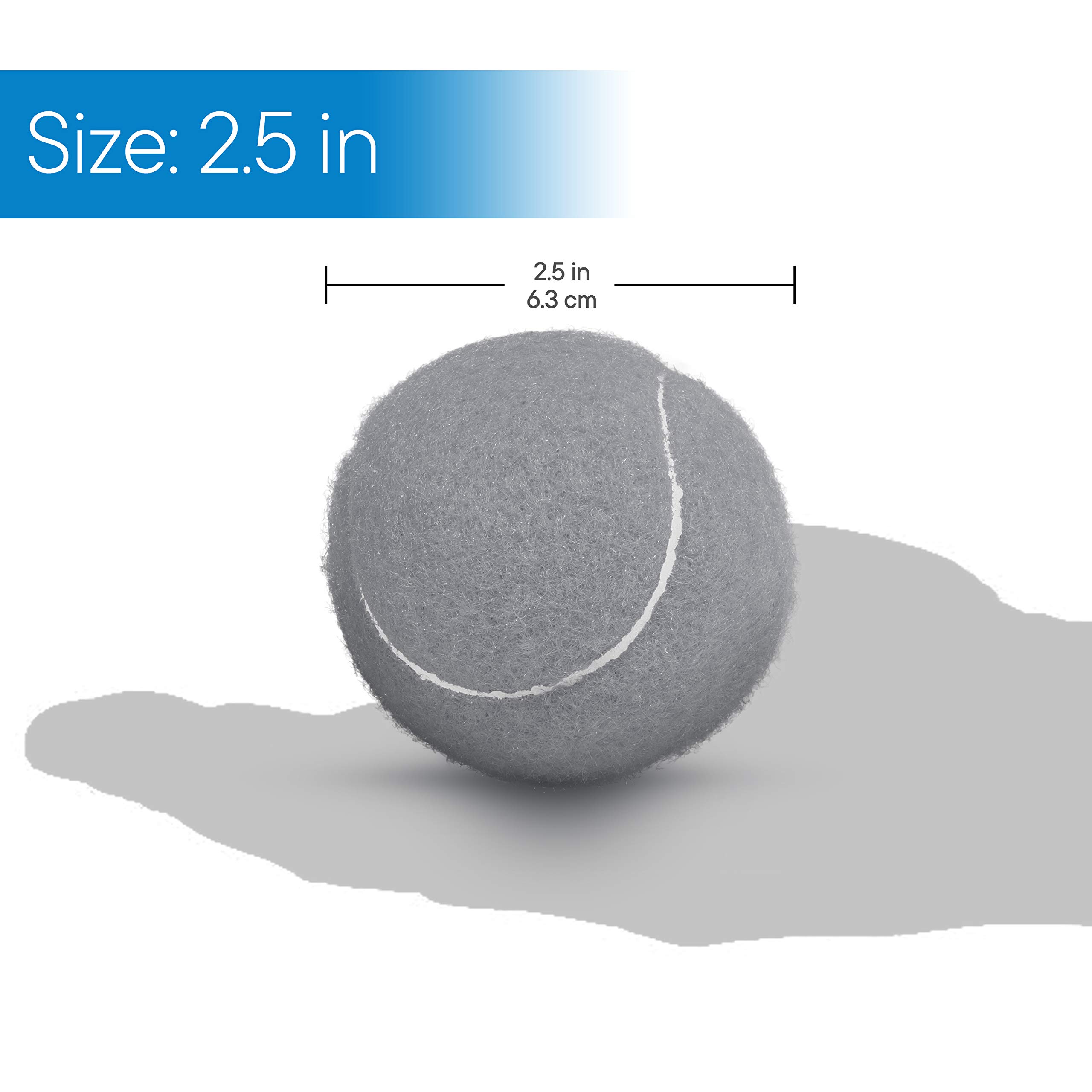 RMS Walker Glide Balls - A Set of 4 Balls with Precut Opening for Easy Installation, Fit Most Walkers (Grey)