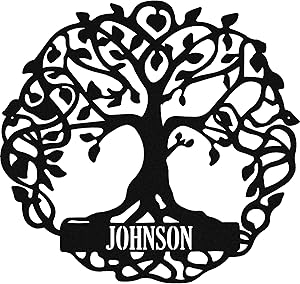 Badger Steel USA Tree of Life Personalized - Metal Wall Art