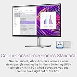 Dell P2723D 27 Inch QHD IPS Monitor 2560x1440 60Hz 5ms 99% sRGB DisplayPort view 3