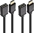 Cable Matters 2-Pack High Speed HDMI Extension Cable with Ethernet 10 Feet - 3D and 4K Resolution Ready