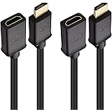Cable Matters 2-Pack High Speed HDMI Extension Cable with Ethernet 6 Feet - 3D and 4K Resolution Ready