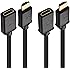 Cable Matters 2-Pack High Speed HDMI Extension Cable with Ethernet 6 Feet - 3D and 4K Resolution Ready