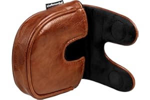 Craftsman Golf Classic Brown Mallet Center Shaft Putter Headcover for L.A.B. Golf DF3 Putters