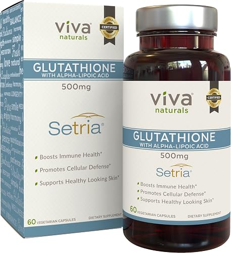 glutathione reduced in saudi arabia Solaray L-Glutathione 50 mg 60 Capsules Viva Naturals Reduced Glutathione Supplement