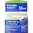 Potable Aqua Chlorine Dioxide Water Purification Tablets - 20 Count