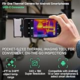 FLIR One Thermal Imaging Camera for Android USB-C 240x180 MSX 80x60 IR view 2