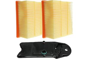 NUFLYSIC Air Filter and Crankcase Ventilation Filter for Dodge Ram 2500 3500 4500 5500 for Cummins 6.7L 6.7 Diesel 2008-2023 Crankcase Breather Element CCV Filter Replace 53034051AB CA10261 CV52001 68002433AB