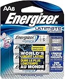 Energizer L91BP-8 Ultimate Lithium AA Batteries (8-Pack)