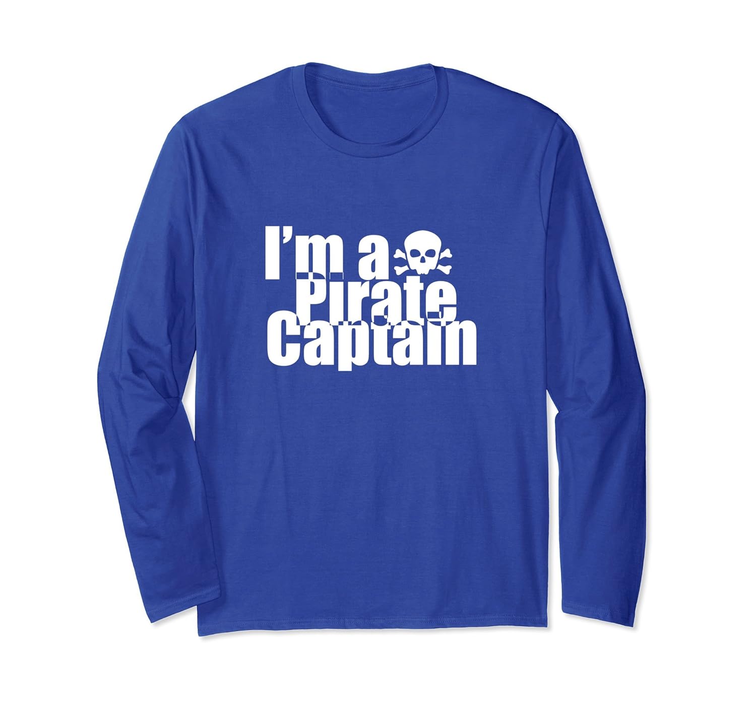 I'm a Pirate Captain Halloween Costume Long Sleeve Shirt-ANZ