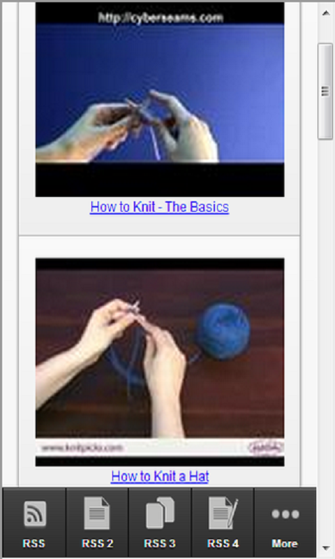 Knitting Lessons