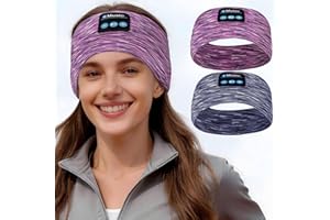 Headband Headphones Sleep Headphones Bluetooth Sleep for Side Sleepers & Sports Design, Headband with Washable Removable Modu