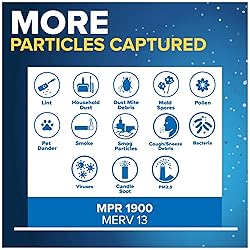Filtrete 20x20x1 AC Furnace Air Filter, MERV