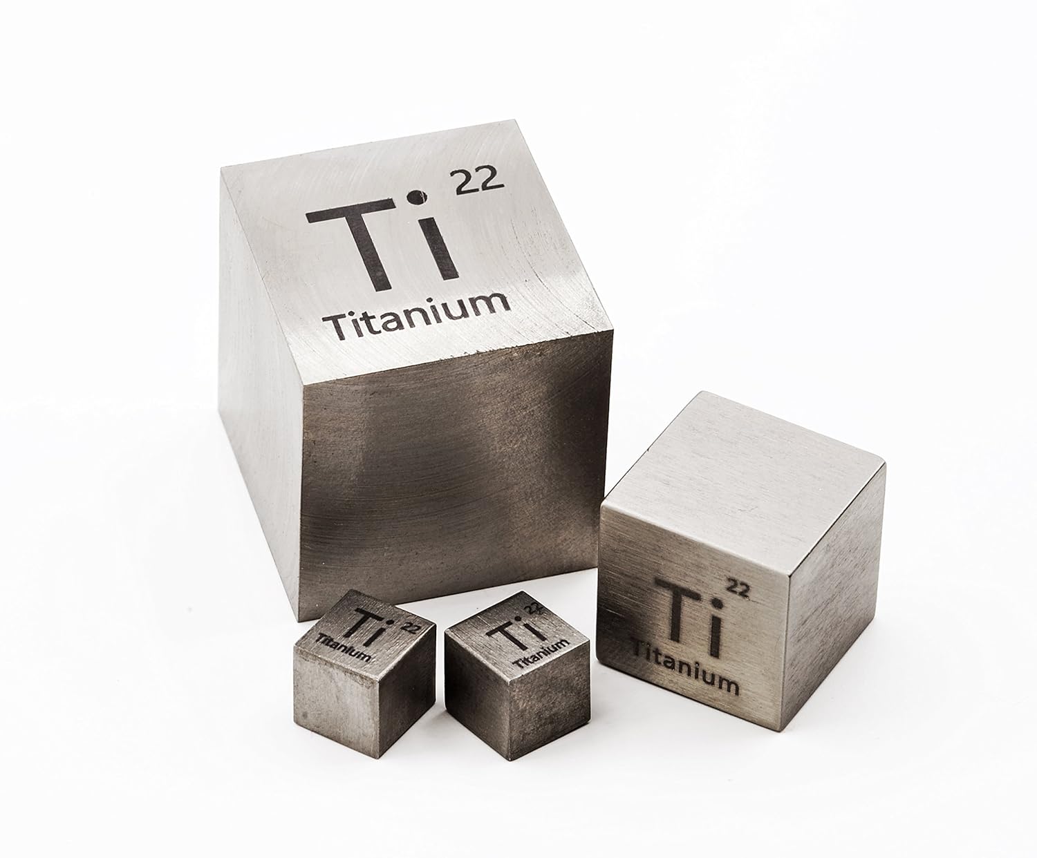 Titanium Metal 10mm Density Cube 99.9 Pure Industrial