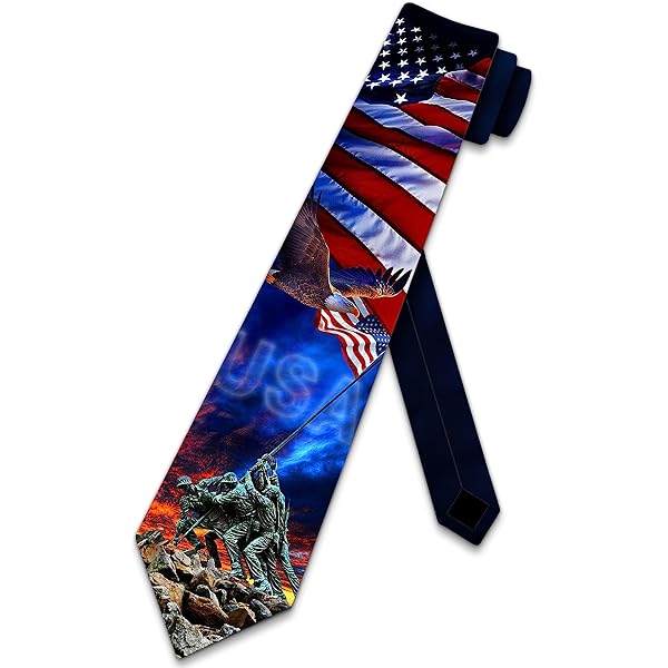 patriotic neck ties