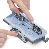 Rapesco 1323 Adjustable 6-Hole Punch 10 Sheet Capacity Powder Blue view 4