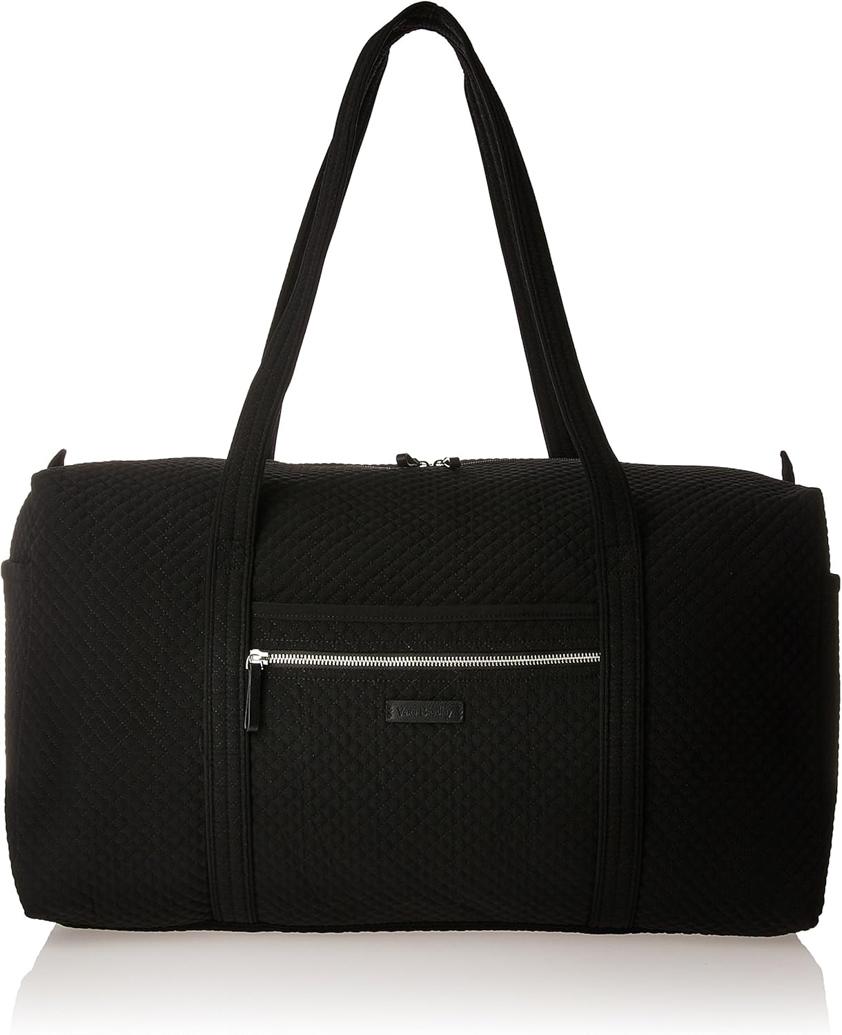 Vera Bradley Microfiber Large Travel Duffle Bag, Classic Black: Shoes