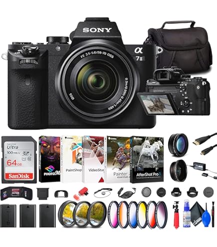 Amazon.com : Sony a7 II Mirrorless Camera with 28-70mm Lens