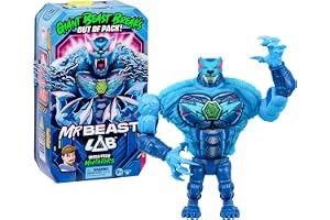MRBEAST LAB MEGA-TECH Mutator Panthar, Action Figures | 9-inch Panthar with pour-and-reveal unboxing, fused materials & poseable design for MrBeast toys fans, release the MEGA-beast
