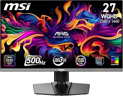 MAG 272QP QD-OLED X50 Écran Gaming 26.5” WQHD
