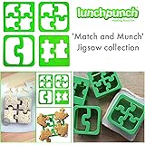 Lunch Punch Sandwich Cutters, Set of 4, Puzzle Shape