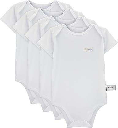 white cotton onesies