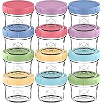 Bac De Congélation En Silicone Pour Bébé Melii – 10 Compartiments (56 G), Avec Couvercle, Menthe
