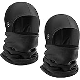 Tough Headwear Ski Mask Kids Boys Girls - Kids Balaclava Ski - Neck Gaiter - Kid Neck Warmer with Helmet Liner Hood