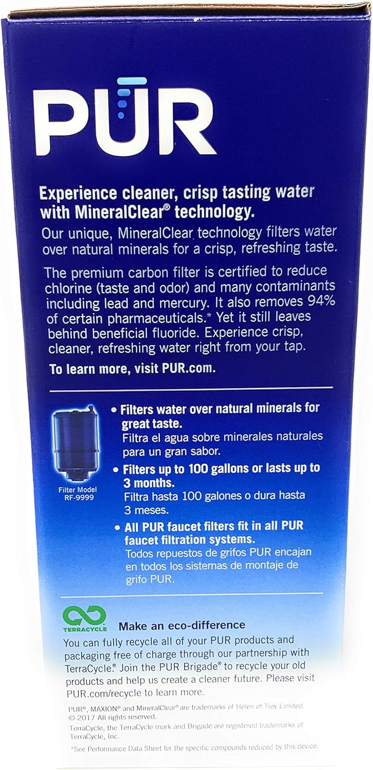 3- Stage Faucet Mount Filters 7 Pack. With Max- Ion Filter Technology - - 