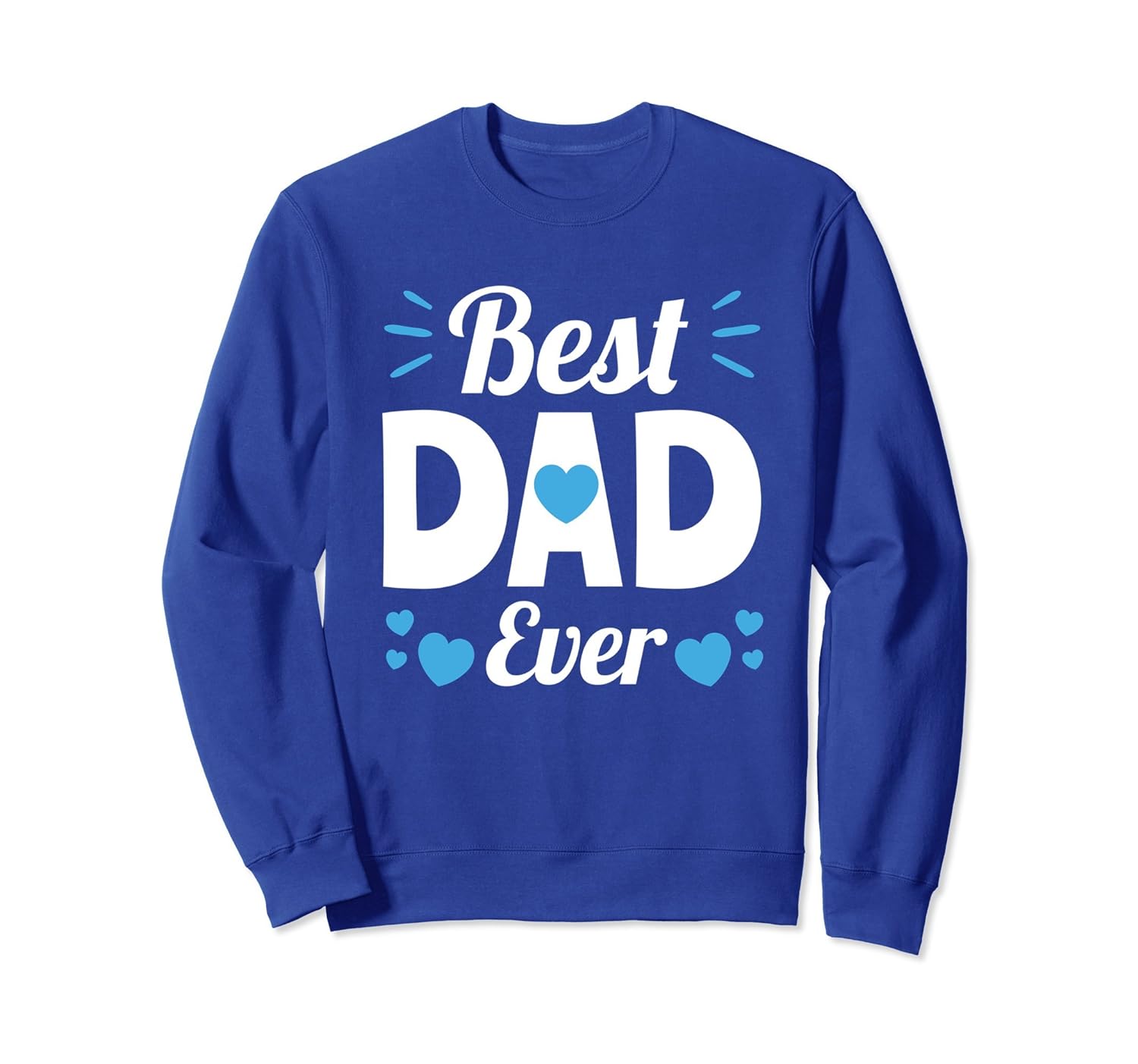 Best Papa Ever Hearts Sweatshirt-anz