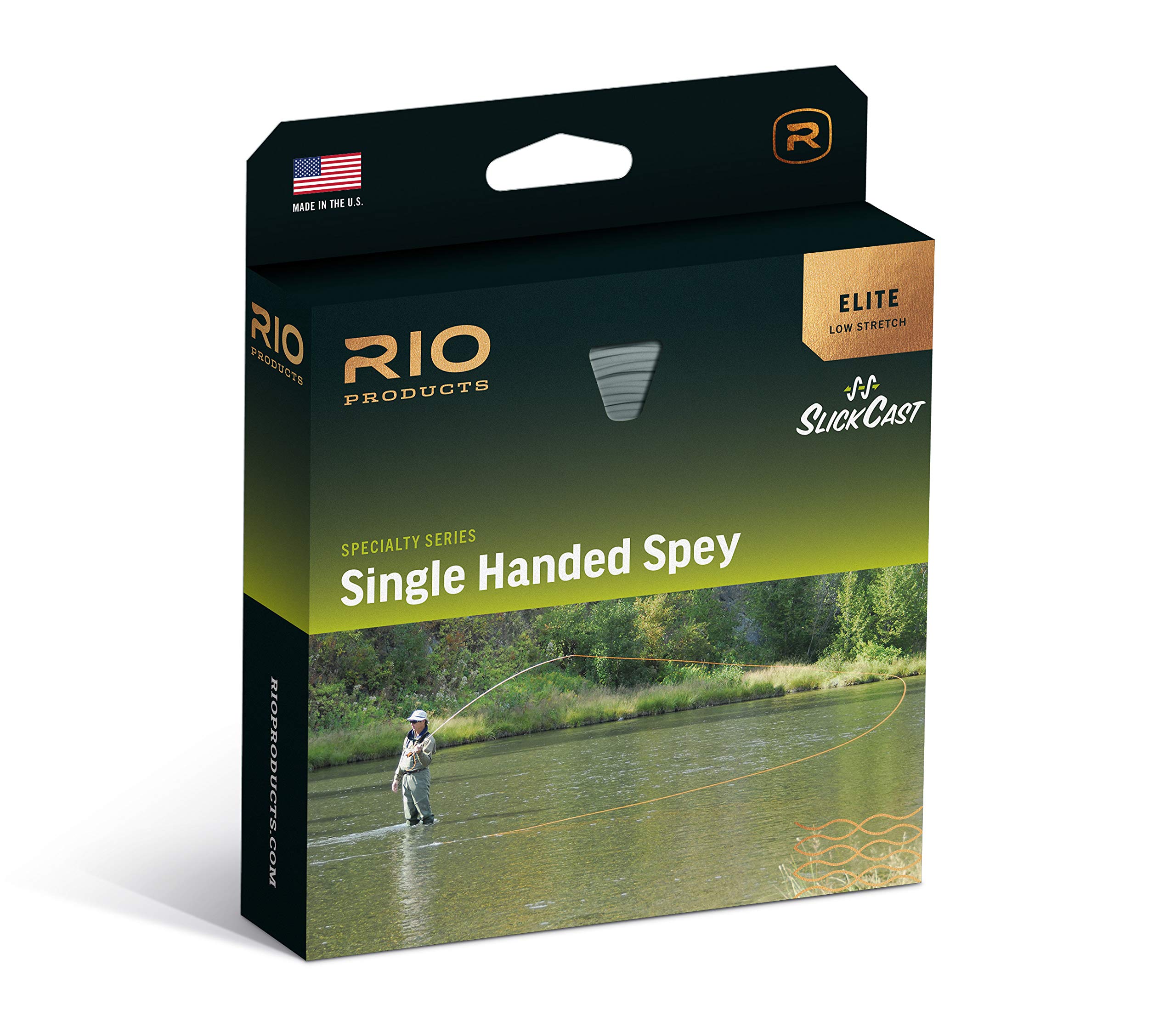 RIO Elite Single Handed Spey WF8F/H/I Fly Line for Trout, Bass, Pike or Musk