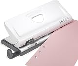 Rapesco 1321 Adjustable 6-Hole Punch White 10 Sheet Capacity view 2