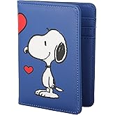 Peanuts Snoopy Passport Cover Official License, Cute Passport Holder for Travel With Woodstock, Snoopy Gifts