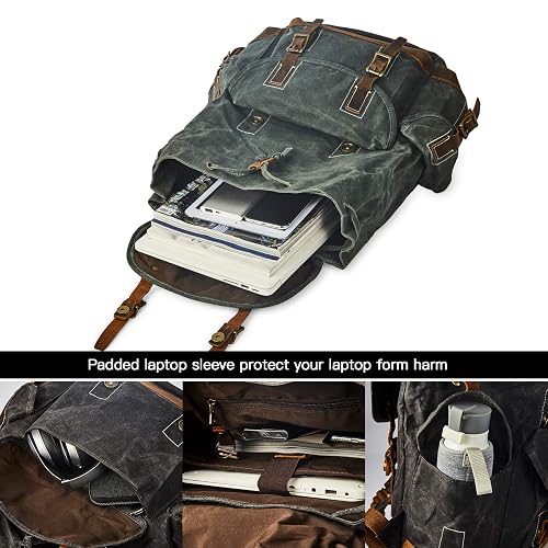 black leather style backpack Backpack Rich Black Handcrafted Leather