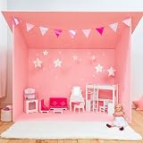 Teamson Kids Loft-Style Bunk Bed Set for 18" Dolls with Chair & Bedding view 2