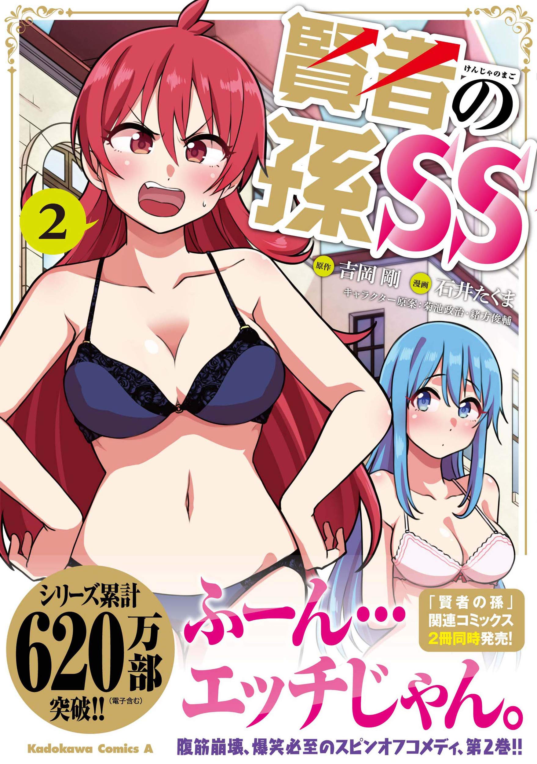 賢者の孫ss 2 角川コミックス エース 吉岡 剛 石井 たくま 菊池 政治 緒方俊輔 本 通販 Amazon