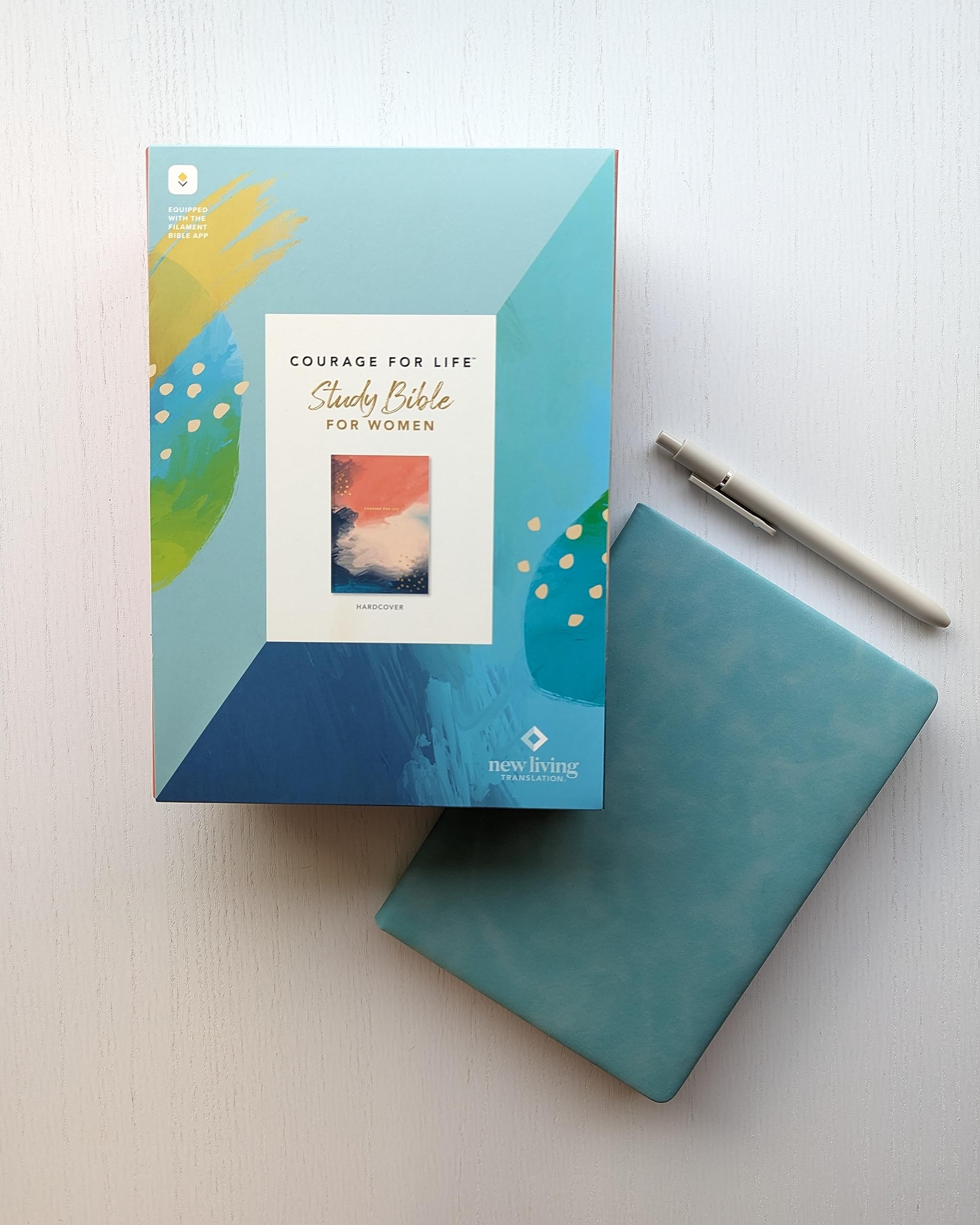 NLT Courage For Life Study Bible for Women, Filament Enabled (Hardcover) NLT Courage For Life Study Bible for Women, Filament Enabled (Hardcover) Hardcover