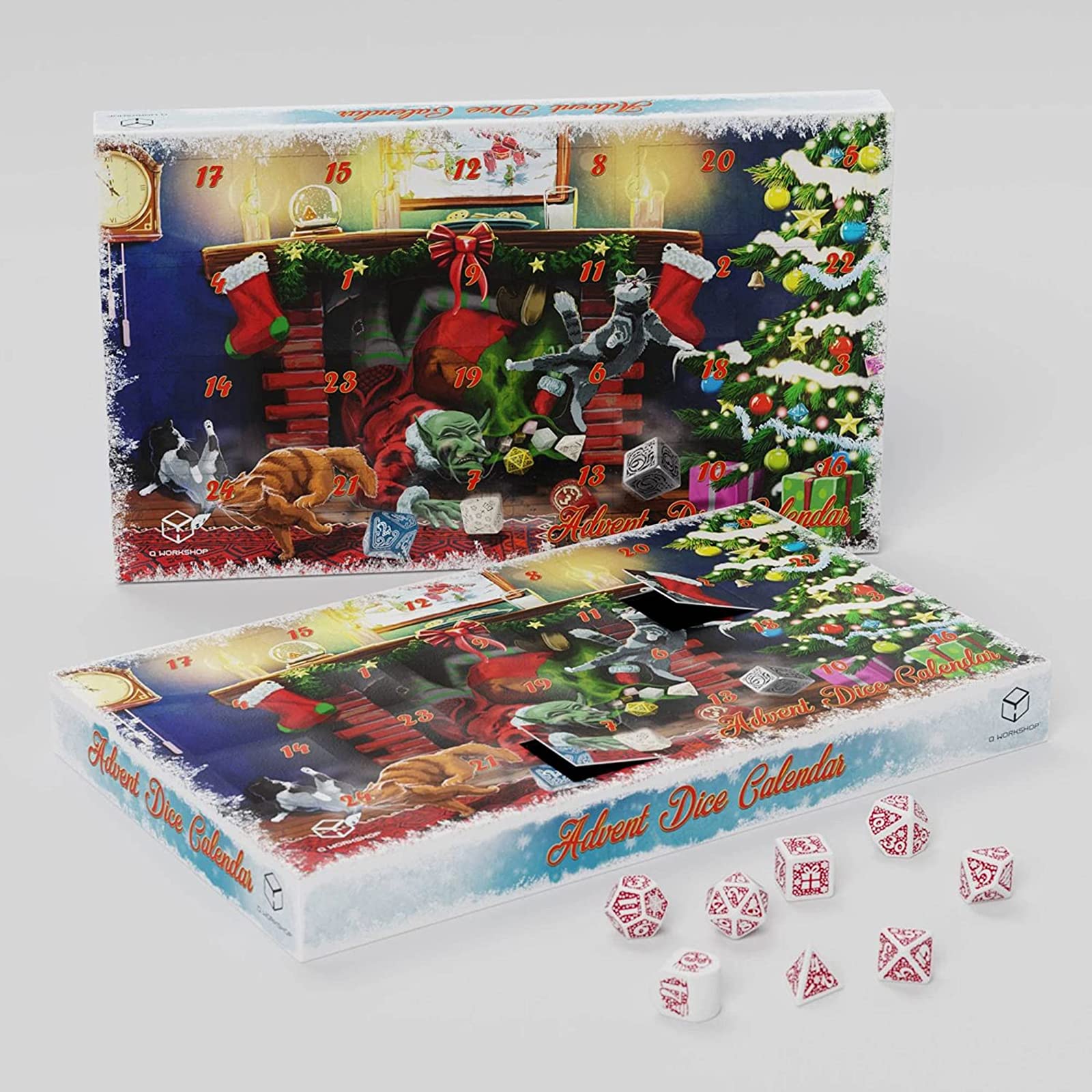 Q-Workshop Advent Dice Calendar