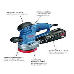 BOSCH GEX33-5N 5 In. Multi-Hole Random Orbit